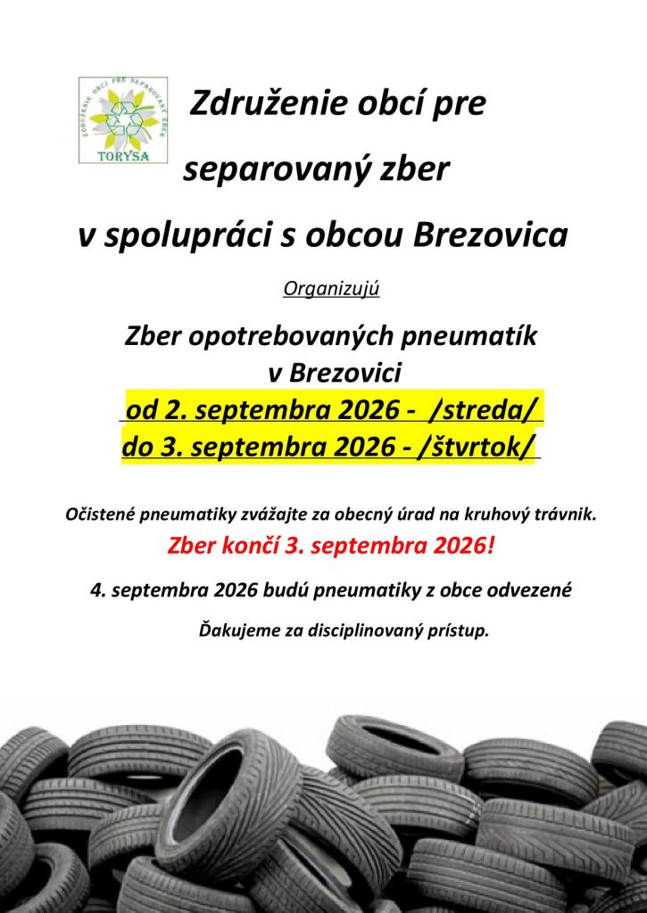 Zber pneumatík